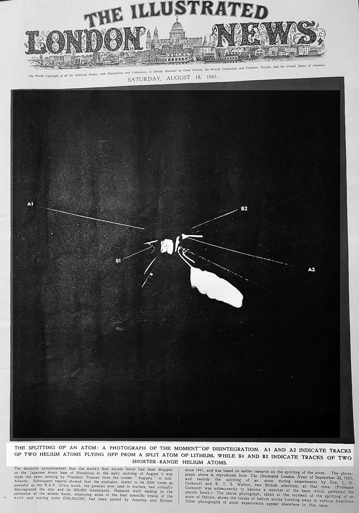 1945 splitting the atom